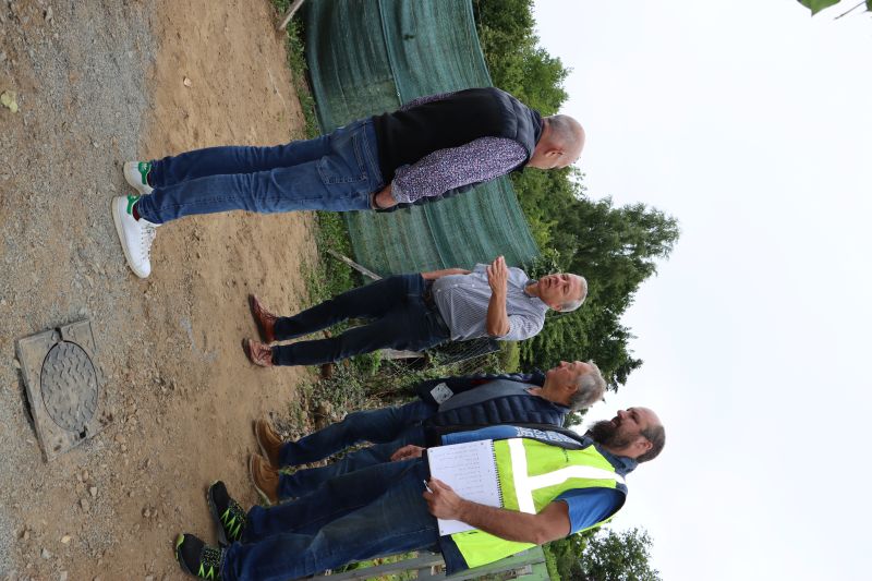 chantier assainissement lubersac